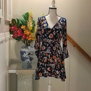 Blue floral Summer Dress